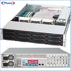 Supermicro SuperChassis 826A-R1200LPB (black)